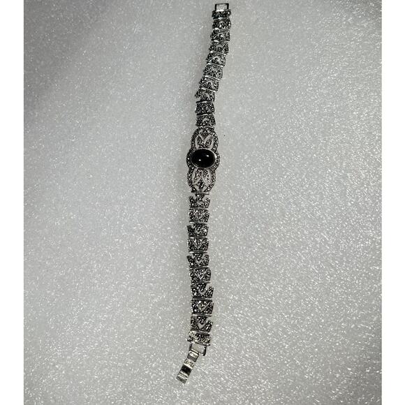 Vintage Design Black Mystery Bracelet True Deadstock Retro - Picture 16 of 16